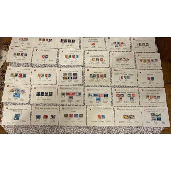 Schweiz Pro Patria 1969, 10–50 Rp, FDC 29.5.69