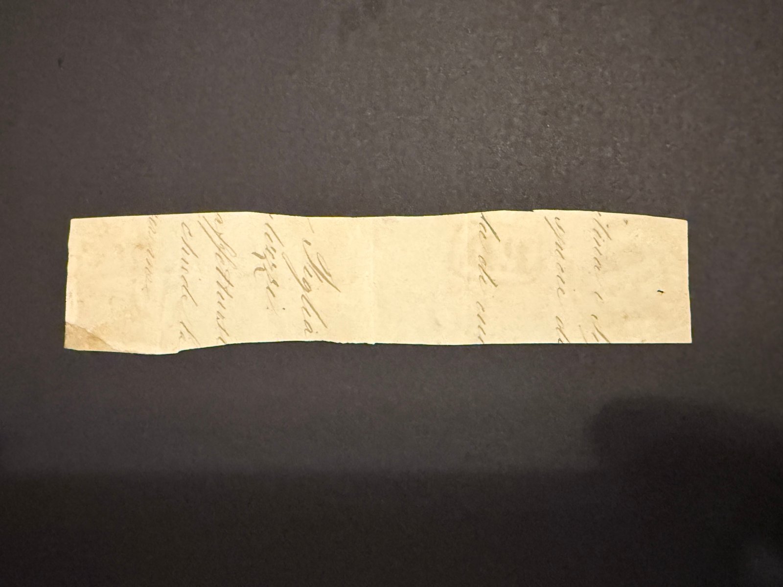 Toskana 1851 Löwenmarke auf Briefstück - Image 2