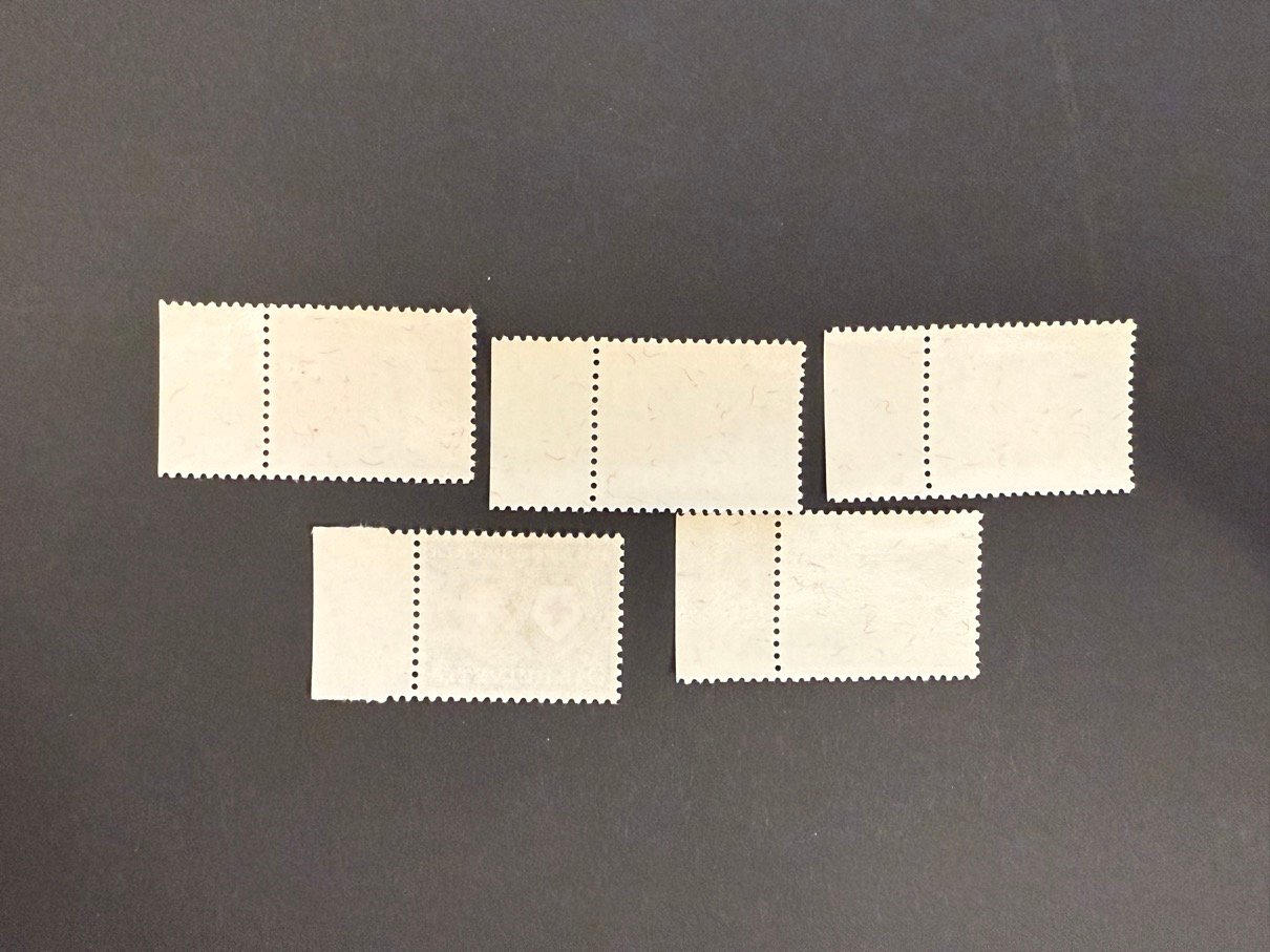 Schweiz Pro Patria Helvetia 1957 10+10–40+10, - Image 2