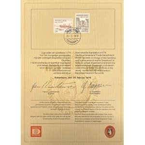 BM_1277_f.jpg Grönland KGH 1774–1974 1,00; Stpl Kopenhagen 29.2.1976