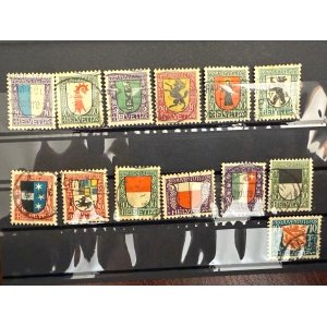 BM_1284_f.jpg Schweiz Pro Juventute 1928 10 Rp Lausanne (gest.)