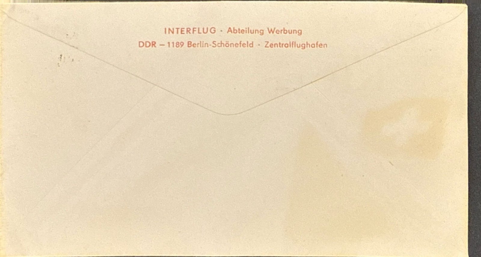 DDR Ersttagsbrief 1973 Leipzig Herbstmesse Sonderflug - Image 2
