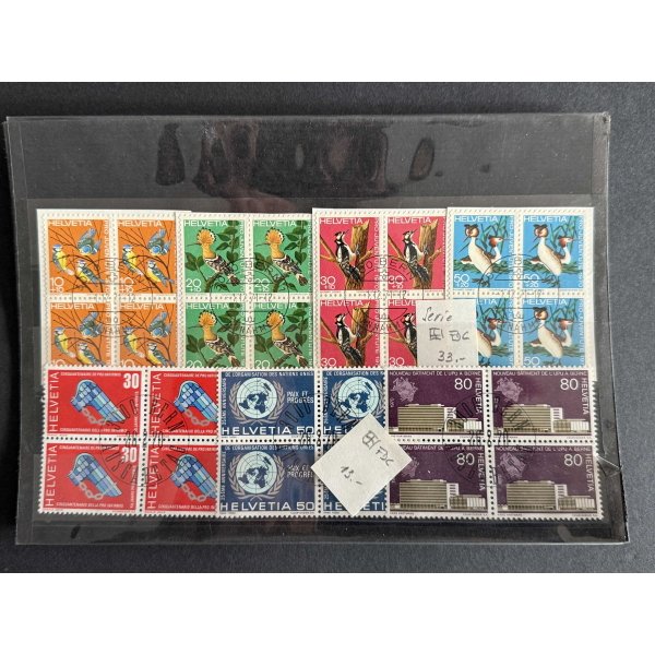 BM_1224_h-1.jpg Schweiz 1970 Pro Juventute Vögel 10+10–50+20 Bern