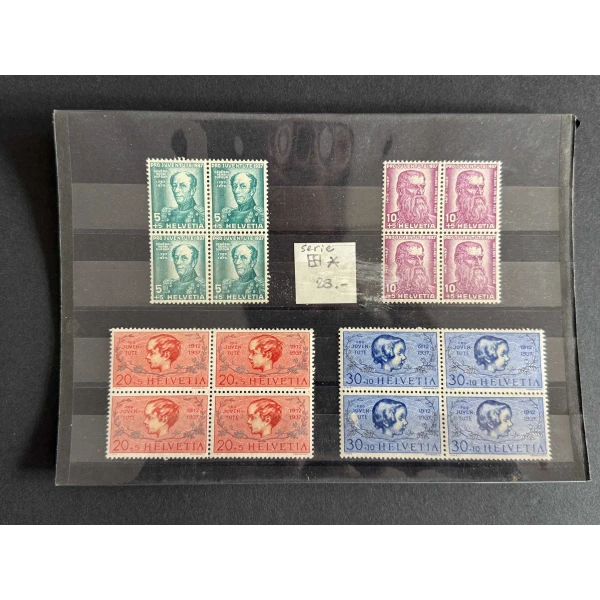 BM_1228_h-1.jpg Schweiz Pro Juventute 1937 Dufour/Flüe+Kinder 20+5/30+10