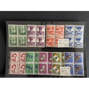 BM_1234_f-1.jpg Schweiz Pro Juventute 1939, HELVETIA, 5+5–30+10 Rp, gest.