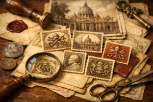 Zehn seltene Vatikan-Briefmarken im Blick - globalcollection.ch globalcollection.ch - Zehn seltene Vatikan-Briefmarken im Blick