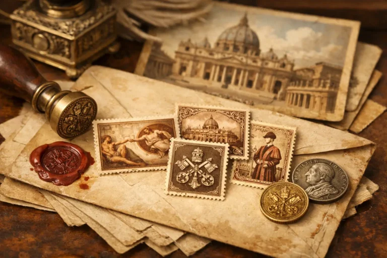 globalcollection.ch - Seltene Vatikan-Briefmarken-Motive verstehen